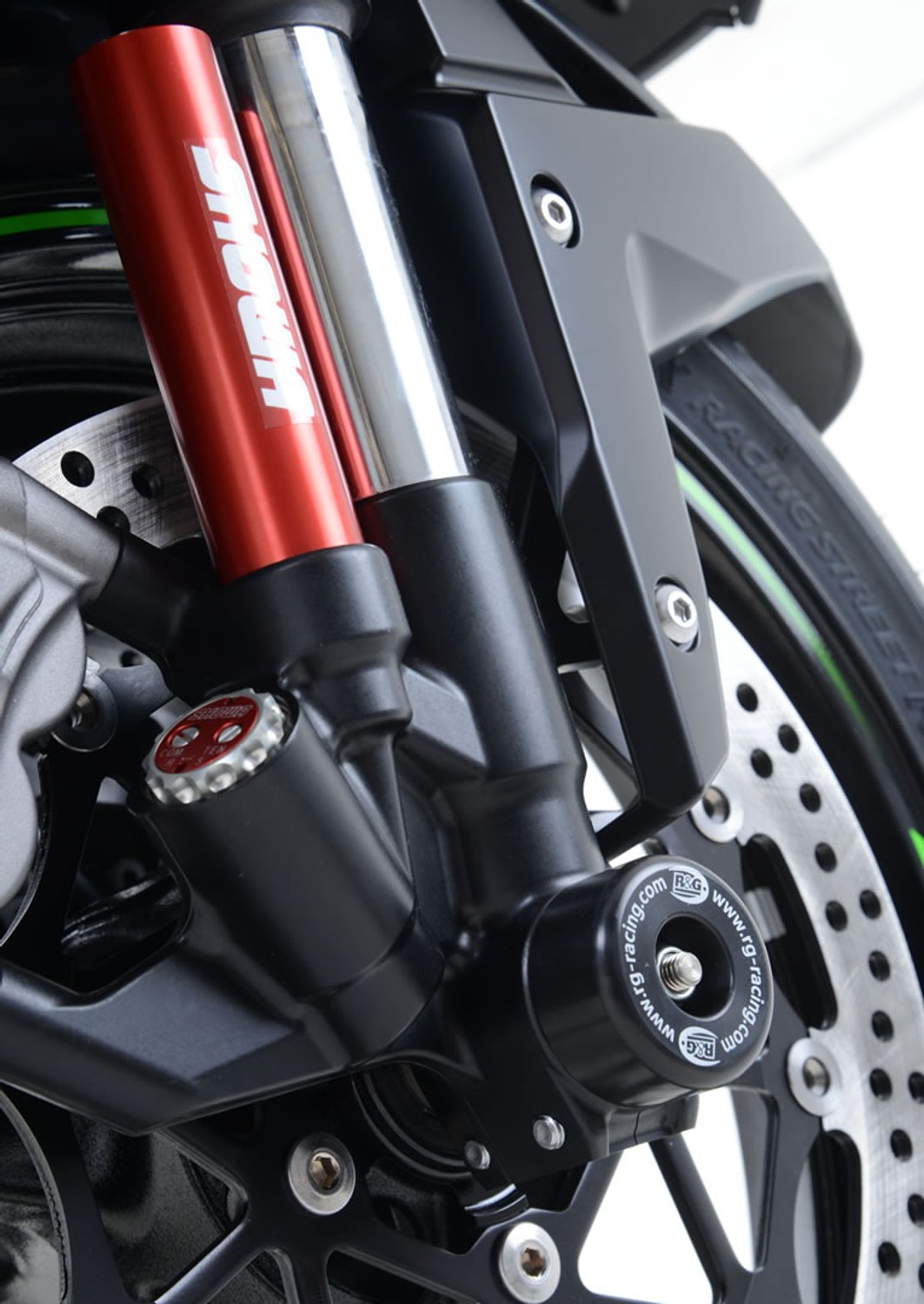R&G Racing Fork Protectors for Kawasaki ZX-10R '16-'22, ZX-10RR '21-'22 R&G Racing Fork Protectors for Kawasaki ZX-10R '16-'22, ZX-10RR '21-'22